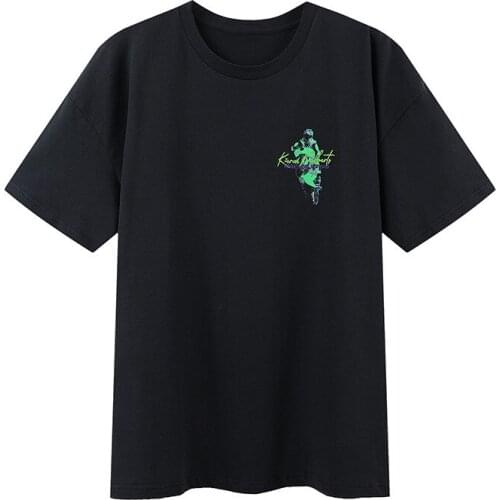 Oversize Women O Neck T-shirt 2021 Summer Fashion Ladies High Street Vintage T-shirt Female Casual Loose T-shirt Top