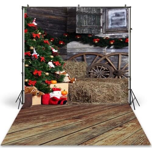 HUAYI Photography Backdrop Newborns Baby Child Photo Booth Background Christmas Holiday Party Photoshoot Backdrops D-9310