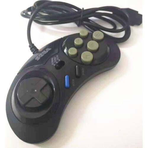 Game Controller for SEGA Genesis 6 Button turbo Gamepad for SEGA Mega Drive Mode Fast Slow