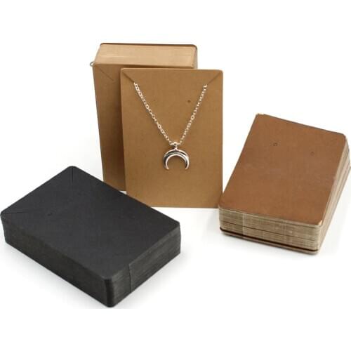 50pcs/lot Earrings and Necklaces Display Cards Cardboard Earring Packaging Hang Tag Card Ear Studs Paper Card for Jewelry 6x9cm