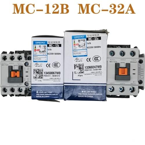 MC-12B MC-32A MC-40A MC-50A 220VAC brand new original AC contactor spot