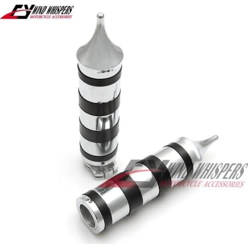 Motorcycle 7/8''22mm Sharp universal handlebar grips For Yamaha XV125 XV250 400 CB400ss All street Racing