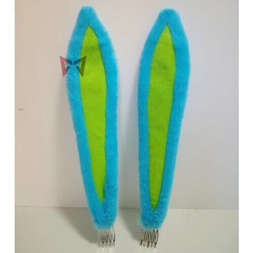 New Rabbit Ears Headwear Hairhoop Cosplay Stage Performance Prop For Christmas Holiday Custom Made