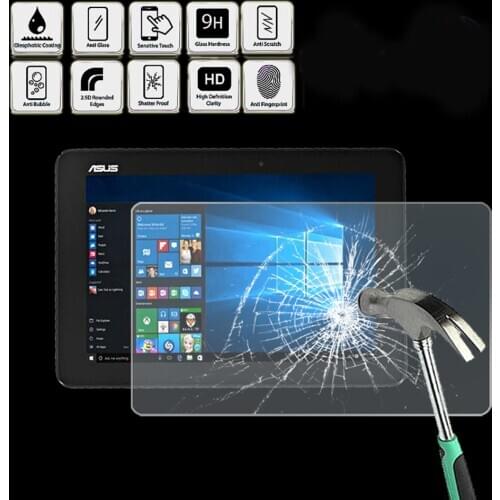 Tablet Tempered Glass Screen Protector Cover for Asus Transformer Book T100 Chi 10.1" - Screen Film Protector Guard Cover