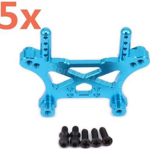 5 pieces RC Car Alum. Alloy Front Rear Shock Tower For 1/18 Scale Revel 24540 Scorch Hobbico Dromida BX/MT/SC4.18 Monster Truck