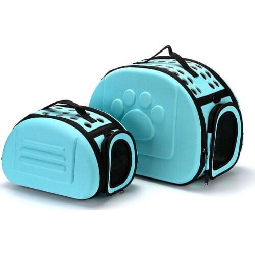 New Foldable Cat Bag Backpack Hot Sale 7 Colors Big Space Pet Carrier Small Dog Cat Backpack Solid Color Pets Outdoor Travel Bag