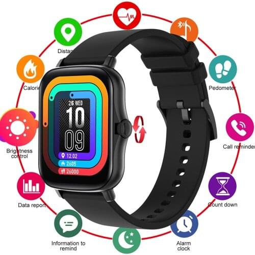 Smartwatch Full Touch Men Woman Women Fitness Bracelet relogio smart watch Tracker Sleep Smart Clock PK Apple Huawei xiaomi P8