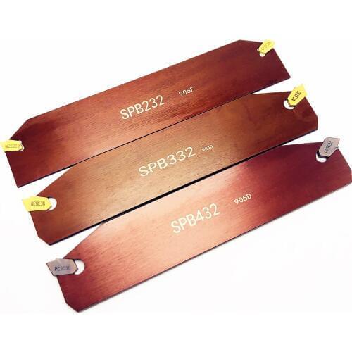 SPB32-2/3/4/5 outer diameter cutting grooving knife holder high hardness slotting blade for SP200/SP300/SP400 grooving tool set