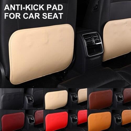 Waterproof Seat Back Protector Anti Kick Pad Wear-resistant Cushion Car Seat Back Cover Protector for Kids Auto Anti Kick Mat