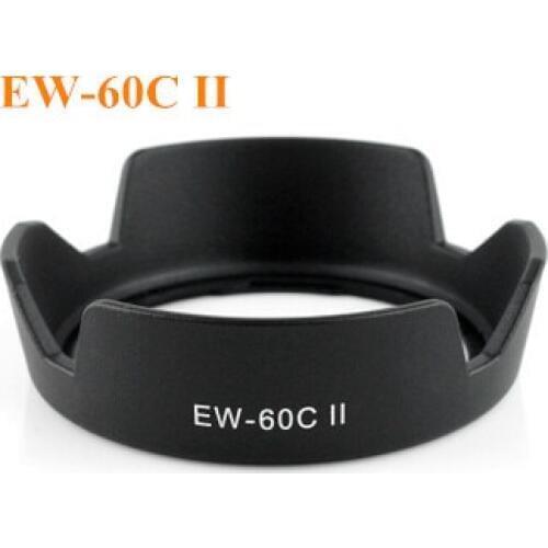 10pcs/Lot Reversable EW-60C II 58mm ew60c Lens Hood for Canon EOS 700D 100D 650D 600D EF-S 18-55mm F/3.5-5.6 IS USM