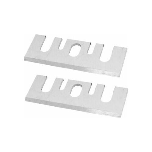 2 Pcs 82mmx28mmx3mm Repair Parts Electric Planer Blade for Hitachi F20A