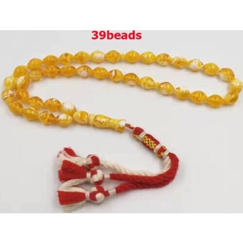 39beads Tasbih Muslim Mans Misbaha musulman Bracelets Saudi Arabia Kuwait accessories Jewelry Mastkhan Islam Masbaha