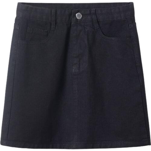 ZB5086 Denim skirt female summer 2021 new women fashion high waist slim A-word package hip skirt cheap wholesale