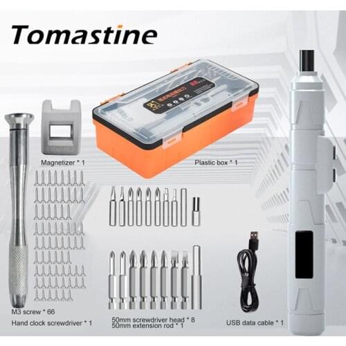 Electrical Screwdriver USB Rechargeable Battery Drill With Bits Kits Flexible Shaft Set Screwdrivers Power Tool