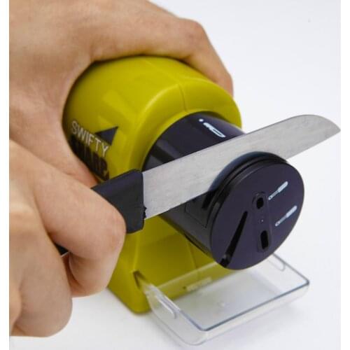 Electric Knife Sharpener Swifty Sharp Quick Sharpening Stone Household Kitchen Gadgets for Kitchen Knives Scissors Screwdrivers