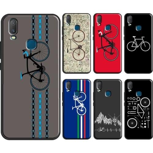 Mountain Bikes Cycling Phone Case For Vivo Y1S Y11 2019 Y12 Y15 Y17 Y19 Y20 Y30 Y50 Y91C V17 Neo V20 SE Cover