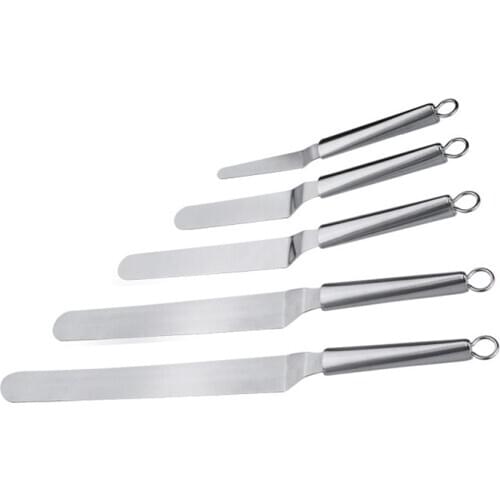 Cake Decorating Tools Stainless Steel Baking & Pastry Tools Cake Tools Portable Cream Spatula Kitchen Gadgets Kitchen Utensils