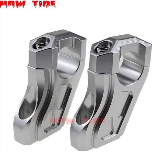 CNC Motorcycle Handlebar Riser Handle Bar Clamp Extend Adapter Accessories for BMW R NINE T 2014 2015 2016 2017 R NINET R 9T