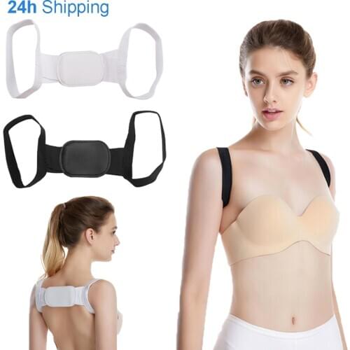 LUBINSI Back Posture Corrector Protective Bands Adjustable Women Back Brace Shoulder Support Brace Belt Body Health Care Sports