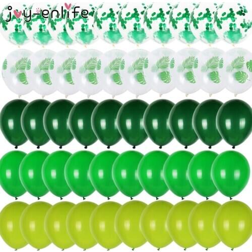 25pcs Baby Shower Balloon Set Latex Balloon Decor Kid Jungle Safari Animal Birthday Party Decorations Wedding Balloon Garland