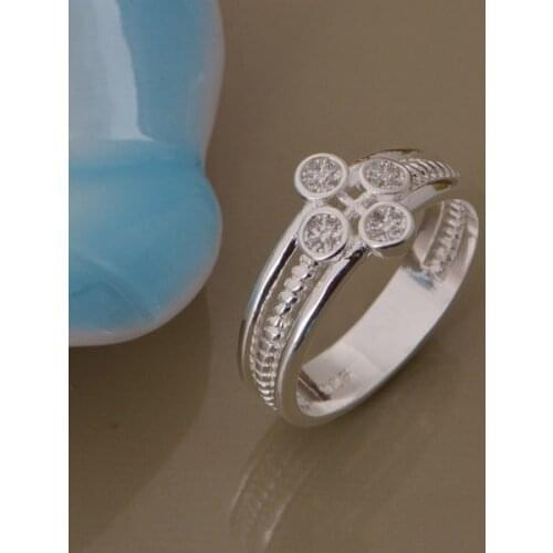 Wholesale High quality silver plated Fashion jewelry rings WR-789