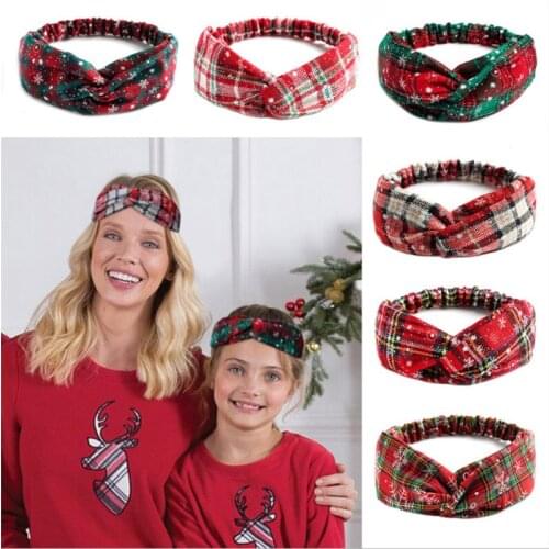 Merry Christmas Adults Children Headband Xmas Party Decor Christmas Hair Accessories Gift 2022 New Year Gifts Navidad 2021 Noel