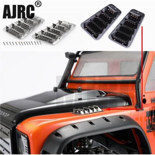 RC Car Air Filter Engine Large Flow Air Inlet Cover for Traxxas TRX4 AXIAL SCX10 Defender D90 D110 Series RC Model Car Parts TRX