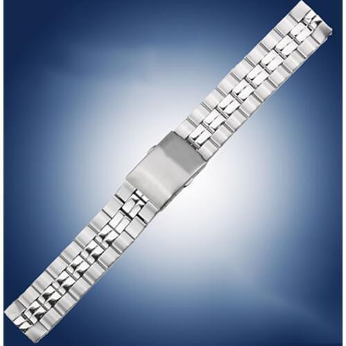 ISUNZUN Top Quality Stainless Steel Watch Strap For Tissot 1853 T049 Male 19mm Black/Silver/Gold Watch Band for Tissot PR100