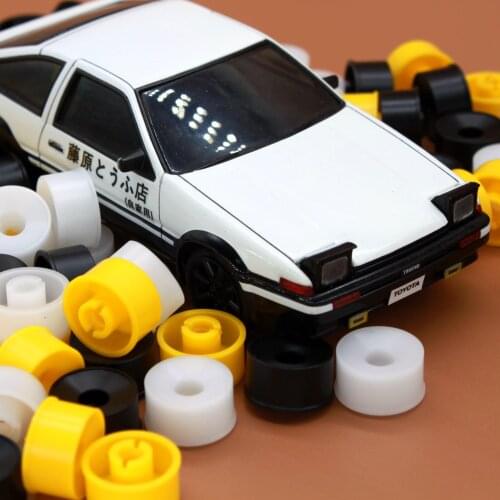 GT55racing High-Precision CNC POM RWD Miniz Racing Wheels (White, Yellow, Black) Offset :-1/+0/+1/+2