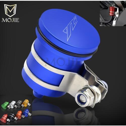 CNC Aluminum Motorcycle Clutch Tank Cylinder Master Oil Cup Brake Fluid Reservoir For YAMAHA DT 125 R/TZR 250/XT 350/XT 600