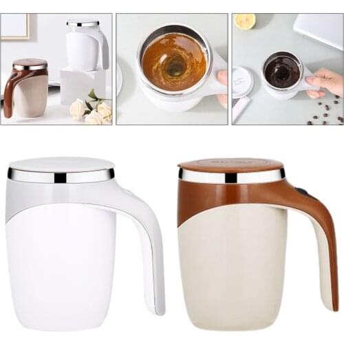 Automatic Stirring Coffee Cup Insulation Cup Self Auto Mix Mug Warmer Bottle Battery Powered Home Kitchen Appliances Supplies