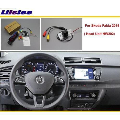 Liislee For Skoda Fabia NW202 Original Screen Compatible / Car Rear View Camera / Back Up Reverse Camera Sets