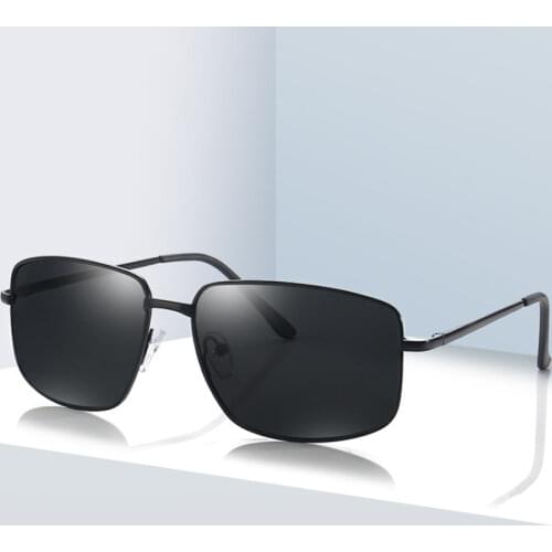 Brand Design Polarized Sunglasses Retro Square Glasses Classic Men Driving Sun Glasses UV400 Shades Eyewear Oculos de sol