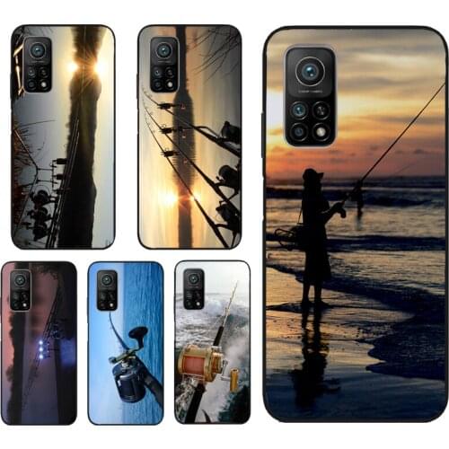 CARP FISHING RODS Case For POCO M3 Pro F3 X3 Pro Cover For Xiaomi Mi11 11Lite 11Pro Mi 10T Pro Note 10 Lite