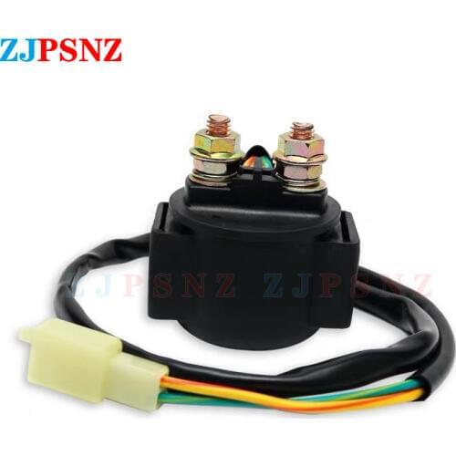 Car Motorcycle Starter Solenoid Relay 2Pins GY6 125 50/100/125/150/250CC Engine Spare Part Replace DC12V 150A Relay High Quality
