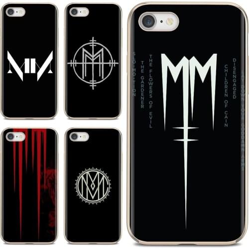 Soft Bag Case For Huawei Nova 2 2i 3 3i Y3 Y5 Y6 Y7 Y9 Prime 2015 2016 2017 2018 2019 Hugh-Warner-Marilyn-manson-logo-Brian