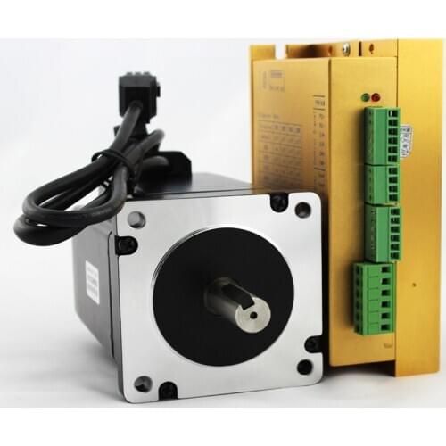 Nema34 8.5nm Servo Motor LC86H2120+LCDA86H Closed-loop step motor 8.5NM 86 Hybrid servo closed loop stepper motor driver kit