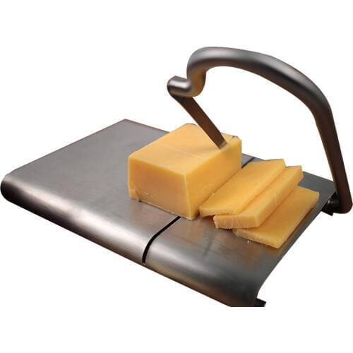 Wire Cutter Cheese Slicer DIY Kitchen Tools Serving Board Vegetable Baking Stainless Steel Easy Clean Anti-slip Practical Butter