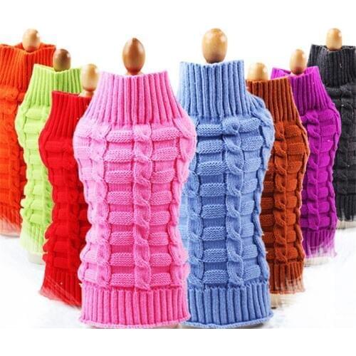 Dog Clothes For Large Small Dogs Cat Clothing For Pet Dog Coat Sweater Dogs Jacket Chihuahua Cotton Pure Coats Sweater Costume