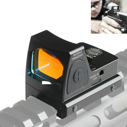 Optical Micro Reflex Red Dot Sight Scope Riflescope Adjustable Brightness Rifle Scopes Airsoft Optics Sigh