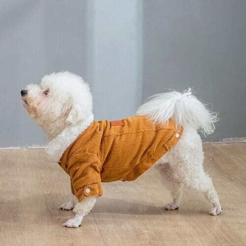 Autumn Winter Warm Dog Clothes Vest For Pet Dog Coat Jacket Padded Clothes Puppy Outfit Chihuahua Pug Yorkshire Outfit Clothes