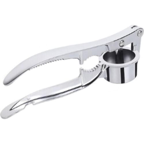 Garlic Press Crusher Squeezer Masher Home Kitchen Mincer Tool Stainless Steel Peeler Slicer Cutter Grater Planer Grinding Tool