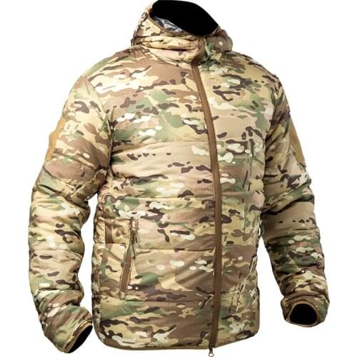 Hooded Tactical Military Parka Lightweight Camouflage Workwear Mens Fall Winter Hunting Outdoor Activities