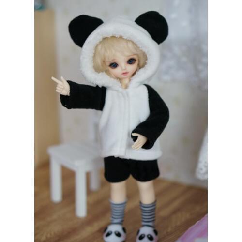 T02-X624 Best children gift 1/4 1/6 blyth bjd dolls Accessories handmade cute animal clothes Panda suit