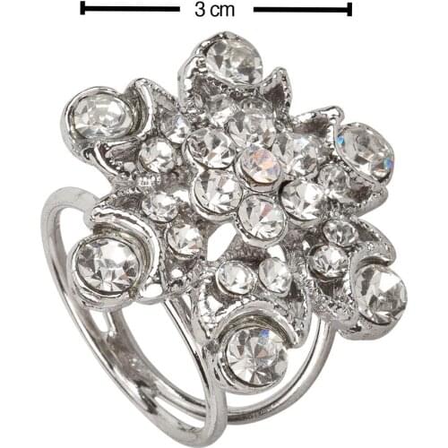 Cubic zirconia Women 'S Scarves Ring