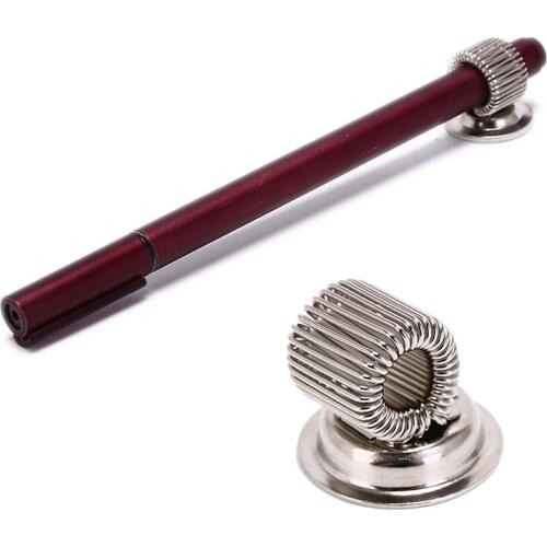 1PCS Creative Magnetic Single Hole Doctors Nurse Uniform Pen Holder Clips Metal Pen Holder