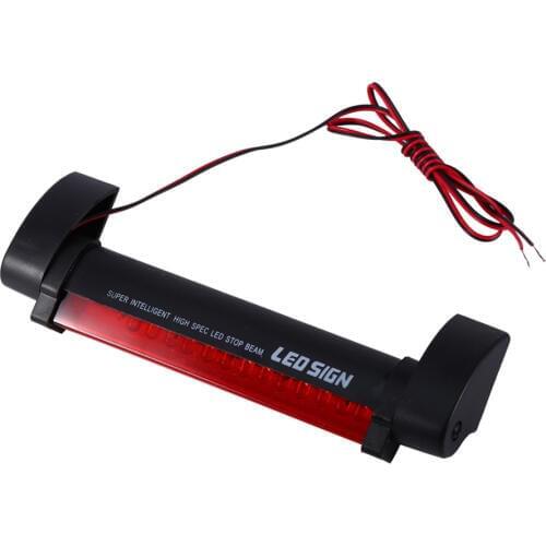 1 Pcs Universal Red 14 LED 3rd Auto Car Brake Rear Tail Light High Mount Stop Lamp 12V 100% Brand New