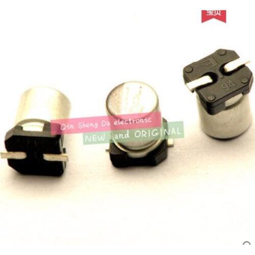 2000pcs 10uF 22uF 33uF 47uF 100uF 10V 16V 25V 35V 50V 5mm*5.4mm SMD Aluminum electrolytic capacitor NEW