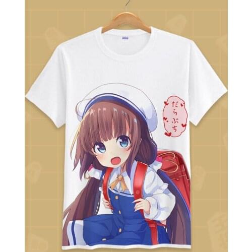 2020 Anime Ryuuou no Oshigoto! Cosplay T Shirt Ryuous work! Kazuryu Yaichi Ai Hinazuru Cartoon Summer T-Shirt Top Tee Costume