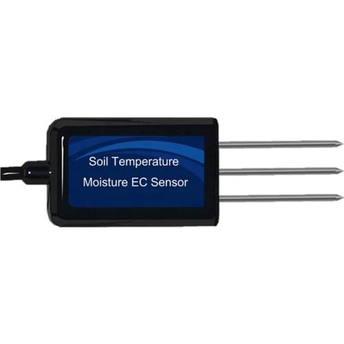 3 in1 Combined Soil Temperature Humidity EC Sensor